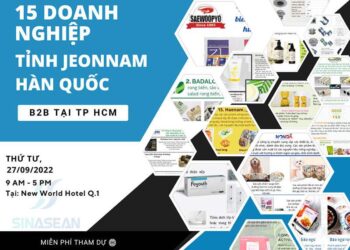 Kết nối thương mại B2B Việt- Hàn cùng 15 doanh nghiệp tỉnh Jeonnam Hàn Quốc
