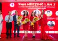 Hoa hậu Thu Thủy – Trưởng Ban tổ chức Fan Meeting lần 3 giao lưu kết nối kinh doanh với các doanh nghiệp
