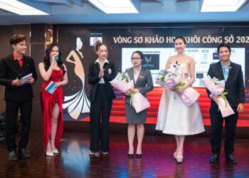 Toàn cảnh vòng sơ khảo cuộc thi Hoa Khôi Công Sở 2022