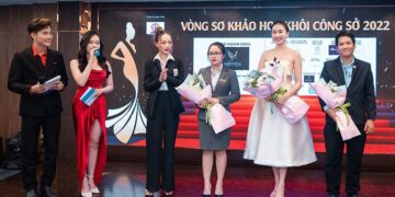 Toàn cảnh vòng sơ khảo cuộc thi Hoa Khôi Công Sở 2022