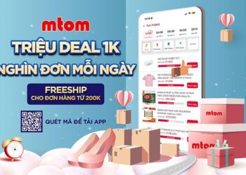 Sàn TMĐT MTOM tung loạt ưu đãi – Miễn phí vận chuyển toàn quốc