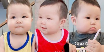 Khoảnh khắc đáng yêu của idol nhí bé Donar khi vừa tròn 7 tháng tuổi