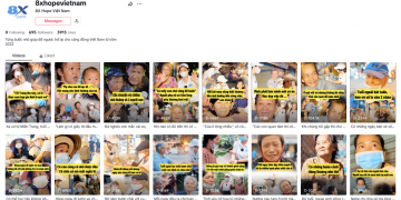 Tài khoản Tiktok 8X Charity – tạm dịch Tiếng Việt: Kênh Thiện nguyện 8X – bị hack nhưng những đóng góp cho cộng đồng người Việt sẽ không vì thế mà dừng lại.