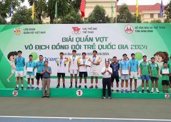 U18 TP. HCM bảo vệ thành công chức vô địch nội dung Đồng đội Nam giải Quần vợt Vô địch Đồng đội trẻ Quốc gia 2024