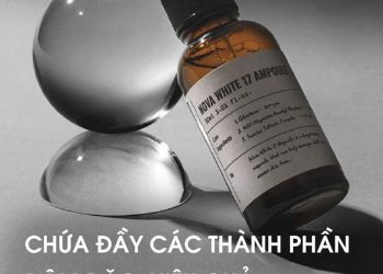 Lọ serum trong suốt chứa hàm lượng chất dưỡng trắng, chống lão hóa, trị nám cao nhất Hàn Quốc hiện nay