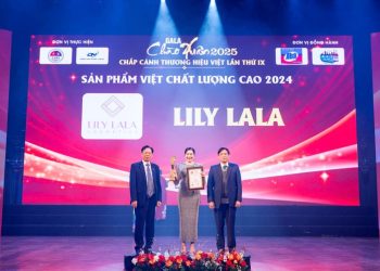 Mỹ Phẩm Lily Lala Và Cerabe Spa vinh dự đón nhận danh hiệu top 10 thương hiệu uy tín việt nam 2025