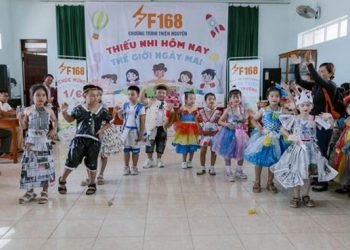 F168 chương trình thiện nguyện “thiếu nhi hôm nay – thế giới ngày mai” tại Phú Yên