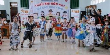 F168 chương trình thiện nguyện “thiếu nhi hôm nay – thế giới ngày mai” tại Phú Yên