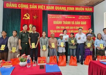 MB Quảng Trị bàn giao công trình “Nước sạch vì cộng đồng” tại Bản Chùa