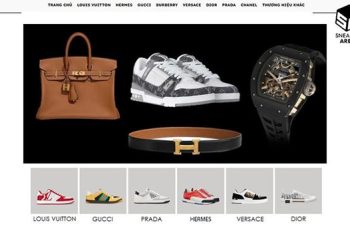 Sneaker Area – Khi hàng hiệu không còn là điều xa vời