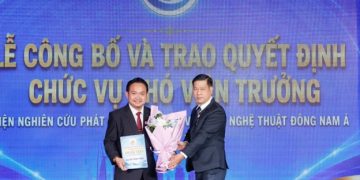 Ông Nguyễn Trung Thành được bổ nhiệm Phó Viện trưởng Viện Nghiên cứu phát triển bảo tồn Văn hóa Nghệ thuật Đông Nam Á